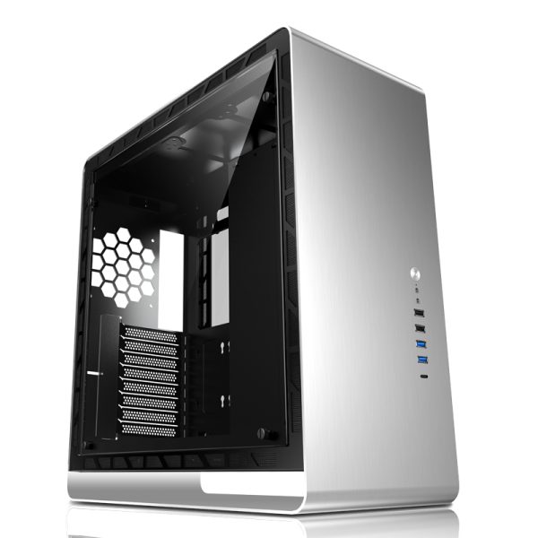 White USB 3.2 Tempered Glass, PC Gaming Casings, With Airflow